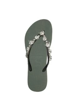 Chrystal Dolphin - Teenslippers - Army Green 8 Chrystal Dolphin - Teenslippers - Army Green -Winkel Voor Damesmode d8a764f7f299461699298ac6987f82bb