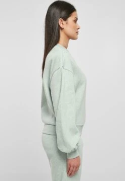 URBAN CLASSICS Melange Crewneck - Sweater - Salvia Melange -Winkel Voor Damesmode da7b4147fbc2478ba13d3f51b030f0a4