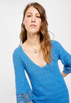 Springfield Short Structured - Gebreide Jurk - Dark Blue -Winkel Voor Damesmode da93a63f25074d4bb74f82aed2c544e6