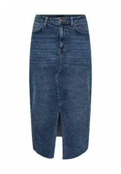Pieces Pcjessie - Kokerrok - Medium Blue Denim -Winkel Voor Damesmode da9fa5146c86436283fe58d213d71a57