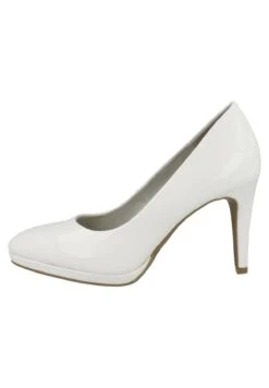 S.Oliver Plateaupumps - White Patent