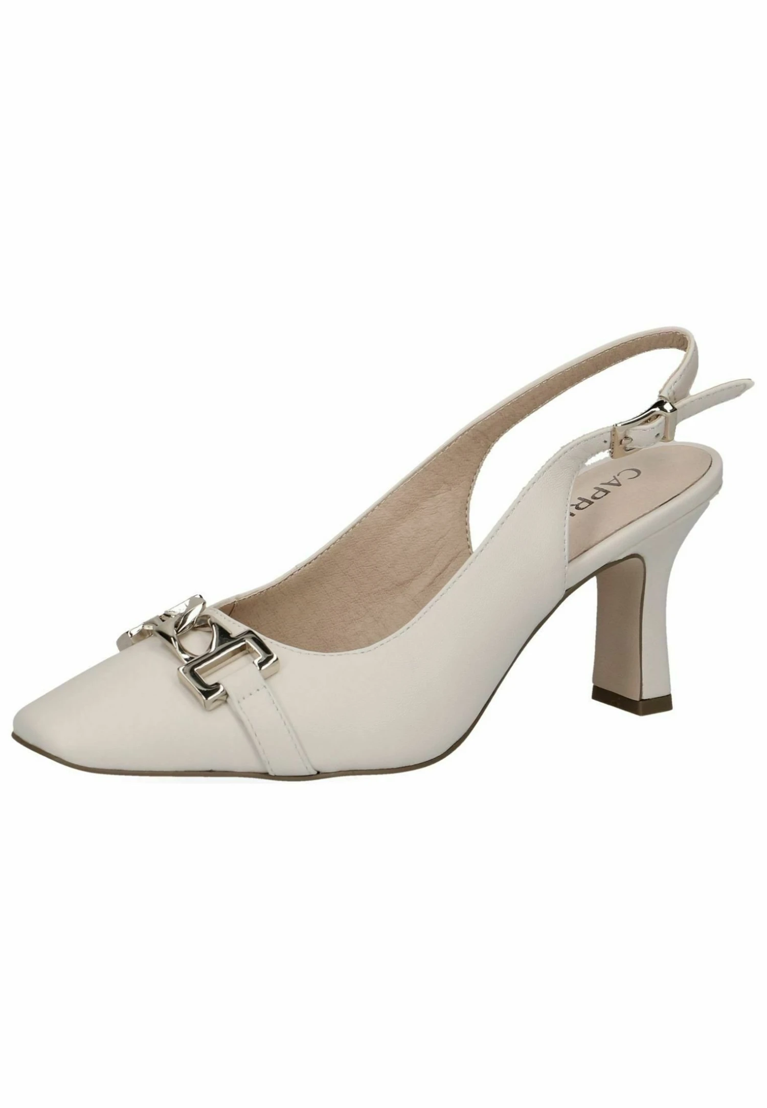 Caprice Klassieke Pumps - Offwhite Nappa 4 Caprice Klassieke Pumps - Offwhite Nappa - Afbeelding 2