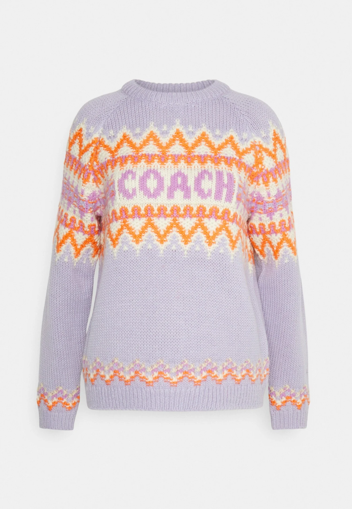 Fairisle Coach Ski- Trui - Lilac 8 Fairisle Coach Ski- Trui - Lilac - Afbeelding 6