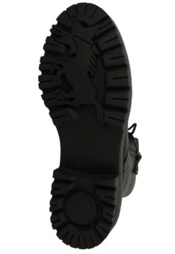 Mustang Sportliche - Enkellaarsjes Met Plateauzool - Schwarz -Winkel Voor Damesmode e066a76cebb8408ea1506142827fe2af