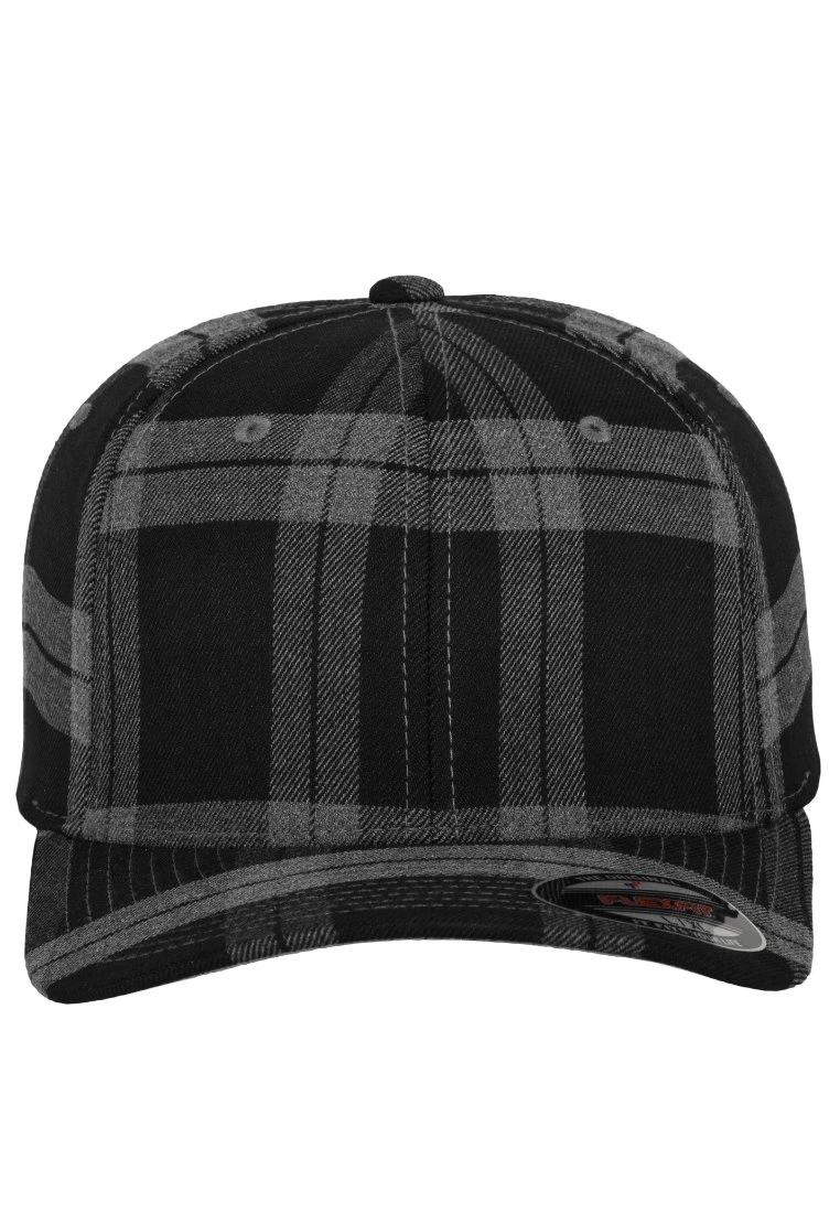 Flexfit Tartan- Pet - Black 4 Flexfit Tartan- Pet - Black - Afbeelding 2