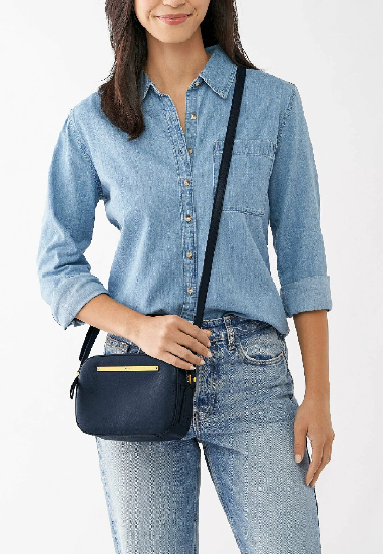 Fossil Liza - Cameratas - Blue 3 Fossil Liza - Cameratas - Blue