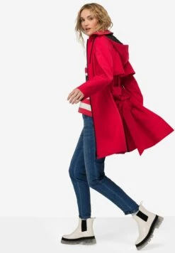 Trenchcoat - Rouge Fuschsia -Winkel Voor Damesmode e3c68a090a8b4aca870d37af19b13b1b