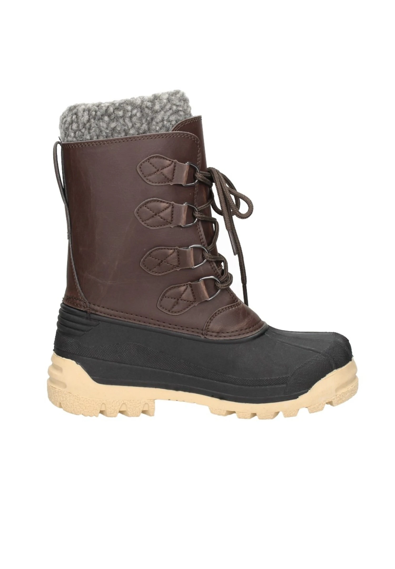 Snowboots- Donkerbruin 9 Snowboots- Donkerbruin - Afbeelding 7