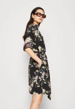 Scotch & Soda Allover Printed Loose Fit Dress - Jurk - Black -Winkel Voor Damesmode e57e15c7ac9048479d0c092c1fac5b59