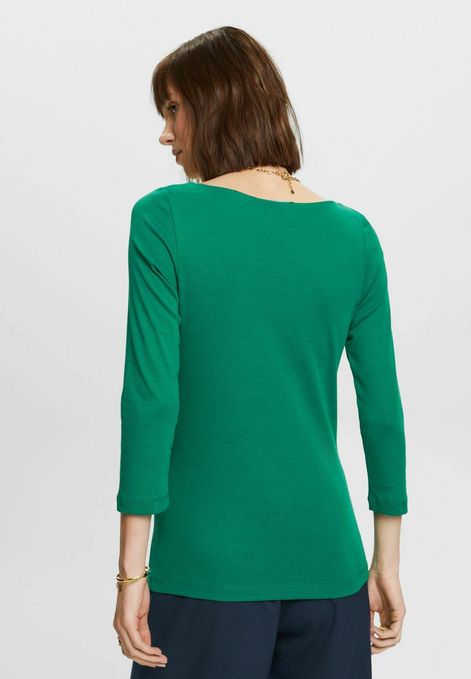 ESPRIT Longsleeve - Dark Green 5 ESPRIT Longsleeve - Dark Green - Afbeelding 3