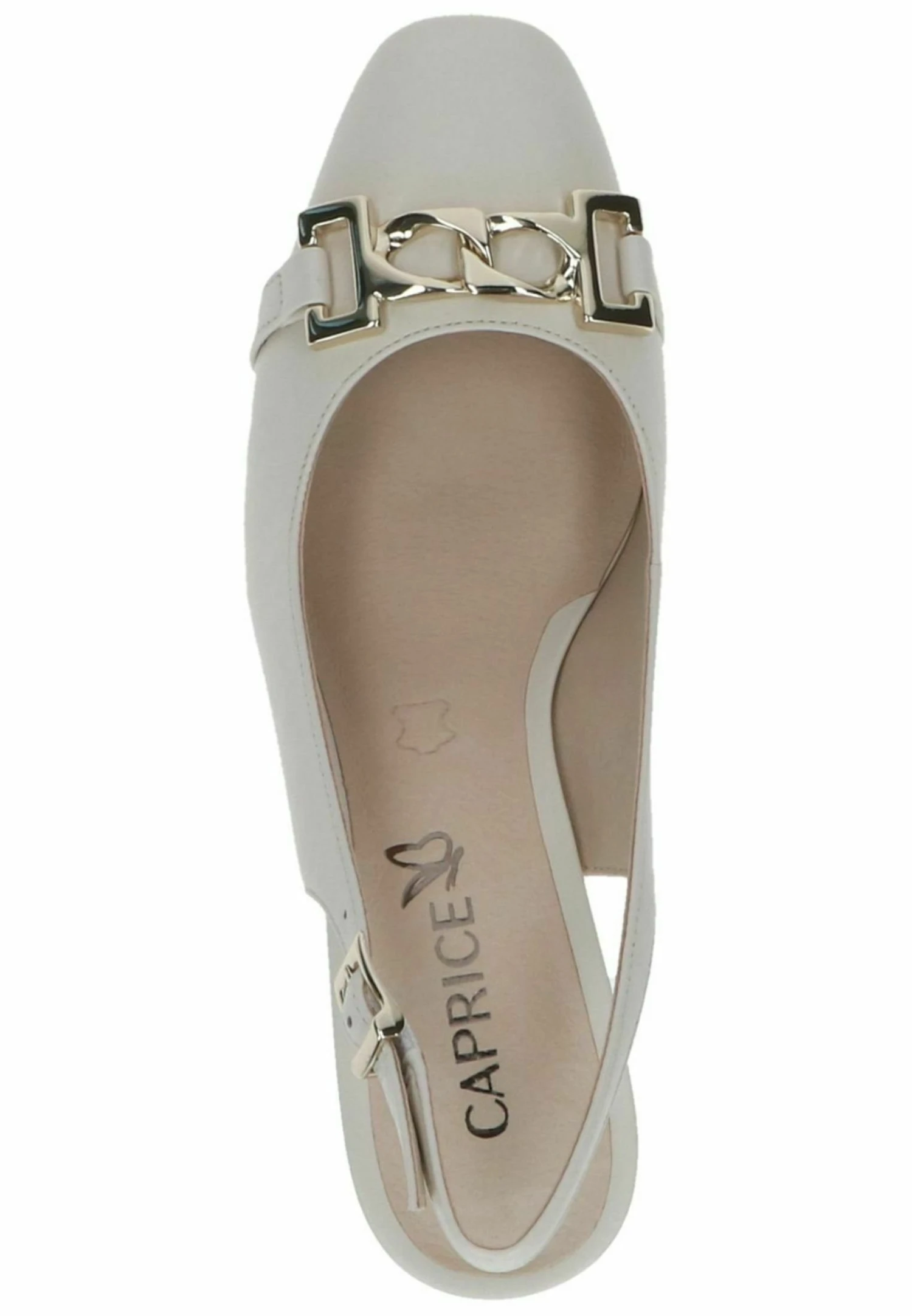 Caprice Klassieke Pumps - Offwhite Nappa 5 Caprice Klassieke Pumps - Offwhite Nappa - Afbeelding 3