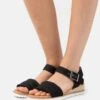 Desert Kiss - Sandalen Met Sleehak - Black -Winkel Voor Damesmode e8fdd2c82f674d0d8aa9e3dd15135f13