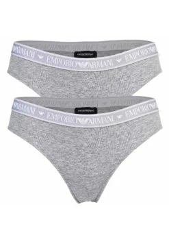 Emporio Armani 2 Pack - Slip - Grau