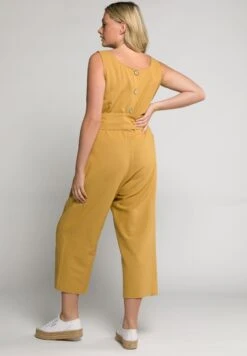 Ulla Popken Jumpsuit - Dunkler Honig -Winkel Voor Damesmode ea39a9ff5b36431cb506d28068e2274c