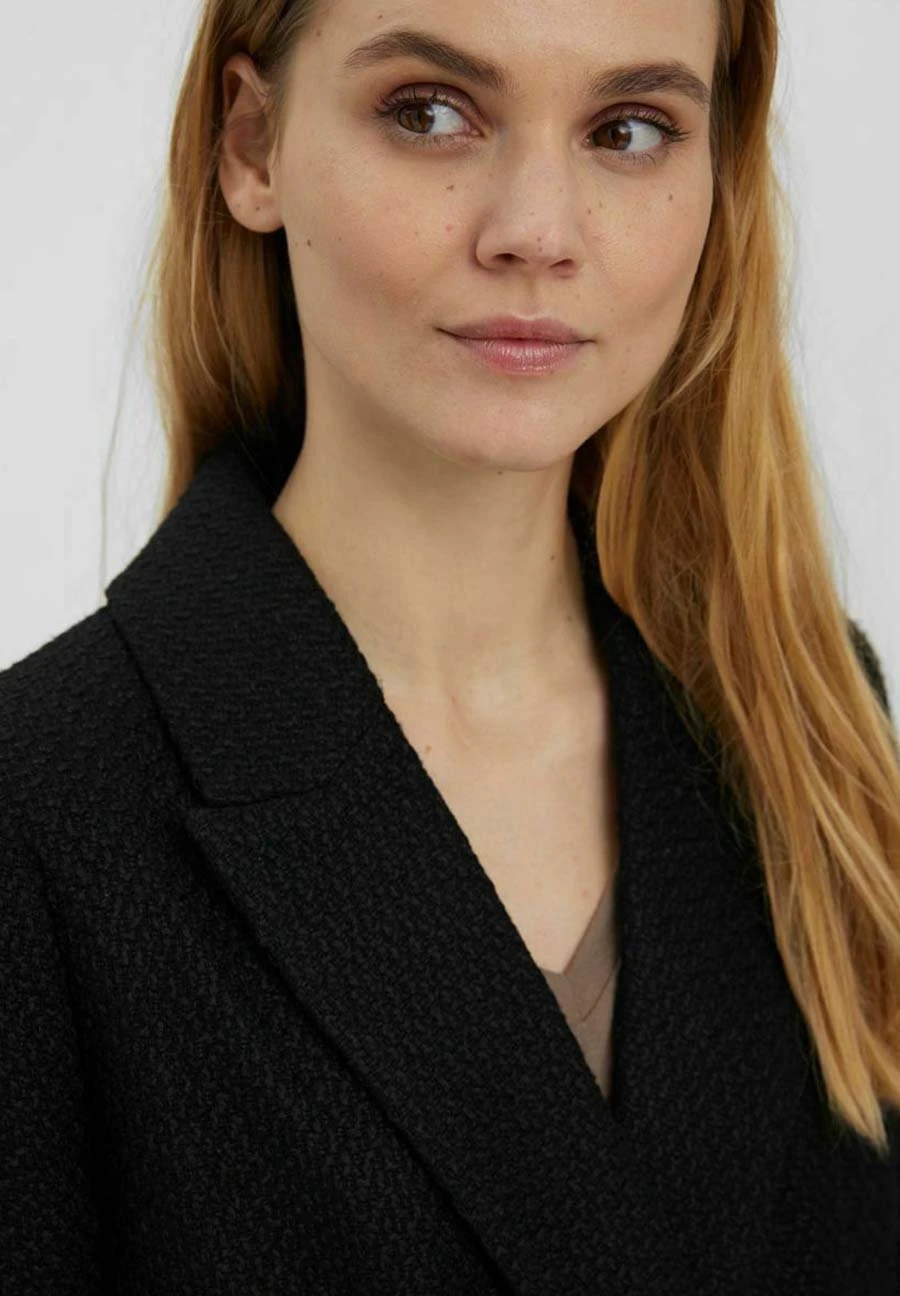 Vero Moda Halflange Jas - Black 6 Vero Moda Halflange Jas - Black - Afbeelding 4