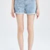 DeFacto Mom Fit- Jeansshort - Blue 2 DeFacto Mom Fit- Jeansshort - Blue -Winkel Voor Damesmode ebaad33315834ab4954811128c71a1e2