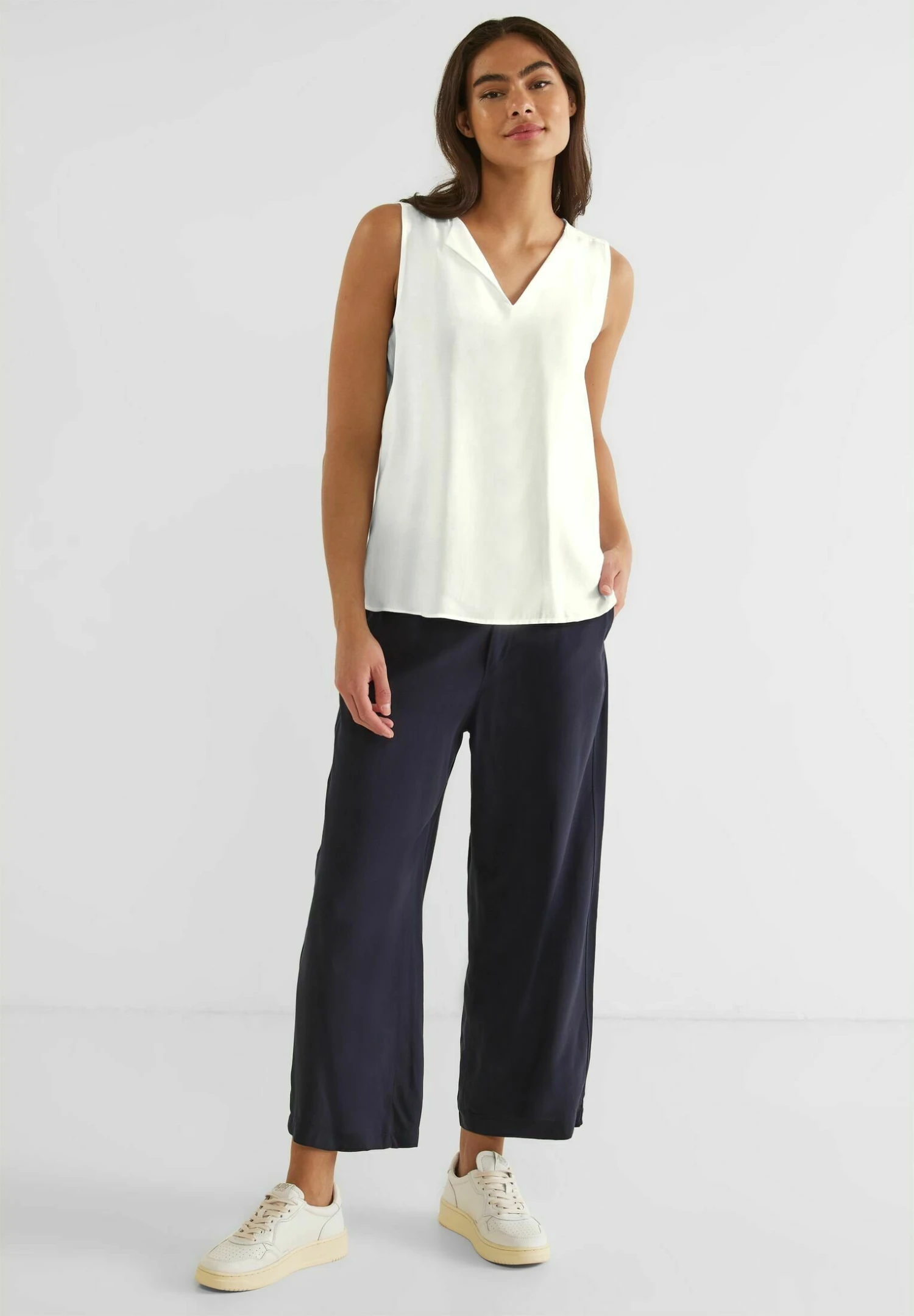 STREET ONE Mit Flap - Blouse - Weiß 4 STREET ONE Mit Flap - Blouse - Weiß - Afbeelding 2