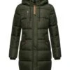 Marikoo Yuikoo - Winterjas - Dark Olive -Winkel Voor Damesmode f0ec9bf82df44922936f0d0b161f03ad