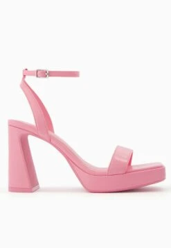 BERSHKA With Ankle Strap- Sandalen Met Hoge Hak - Pink 15 BERSHKA With Ankle Strap- Sandalen Met Hoge Hak - Pink -Winkel Voor Damesmode f1fdb6aee686430f8779317092c72773