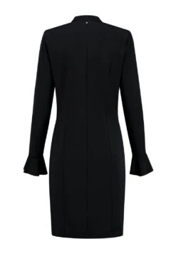 Ruche- Jerseyjurk - Zwart 7 Ruche- Jerseyjurk - Zwart -Winkel Voor Damesmode f20a79e6d3794b6ea4b8d1e21cabb059