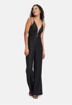 Vera Mont In Glitterlook - Jumpsuit - Zwart Zwart