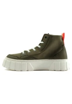 Palladium Pallatower Hi - Sneakers Hoog - Olive Night
