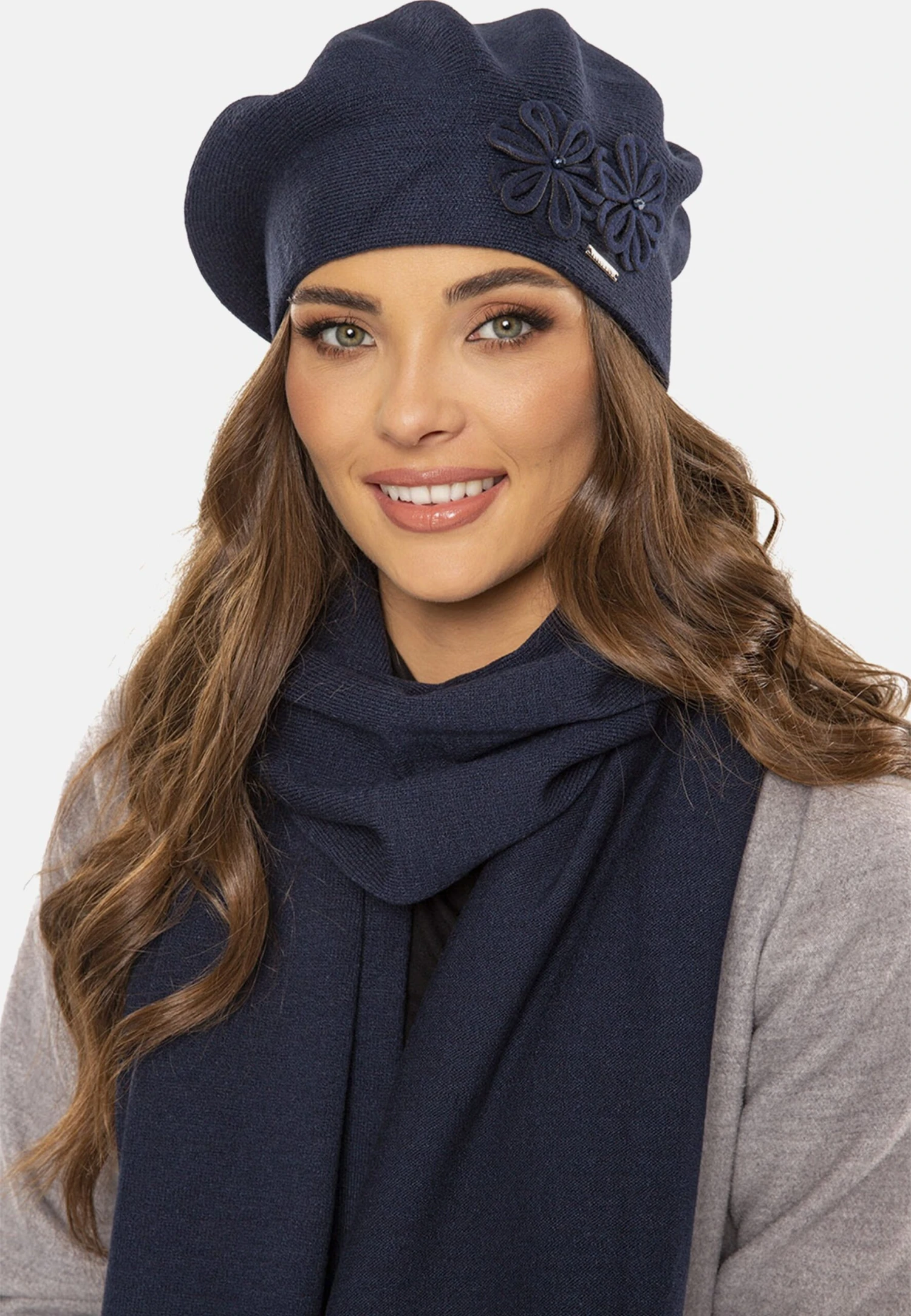Set - Sjaal - Dark Blue 3 Set - Sjaal - Dark Blue