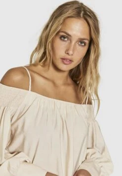 Alyssa Off Shoulder - Blouse - Beige -Winkel Voor Damesmode f36b219dfa2f4c82b332b588e0fb5f6f