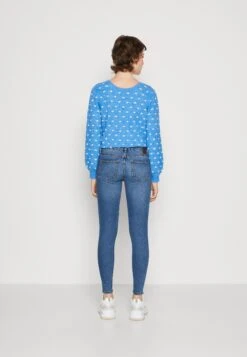 Pieces Pcpeggy - Jeans Skinny Fit - Medium Blue Denim -Winkel Voor Damesmode f3a7ee4655c540ec8c92ed788ed5ecec