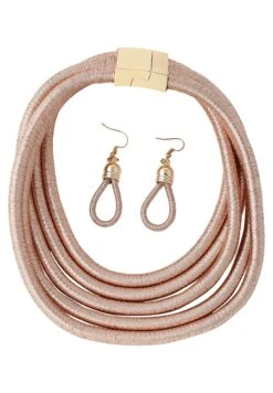 Set Iris - Oorbellen - Rose Gold Coloured -Winkel Voor Damesmode f3add7d902894f588f04e52d50b15cb4