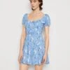 Hollister Co. Channeled Dress - Jurk - Cornflower -Winkel Voor Damesmode f549ef1100724c4c9aa10411192208de