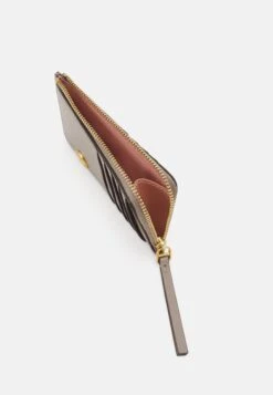 Tory Burch Robinson Top Zip Card Case - Portemonnee - Gray Heron -Winkel Voor Damesmode f64a963a85f44d1580348d3fe81bf6b3