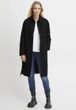 Fransa Frcassie Ja- Trenchcoat - Black -Winkel Voor Damesmode f690161268e14f078c960c7c8cacc556