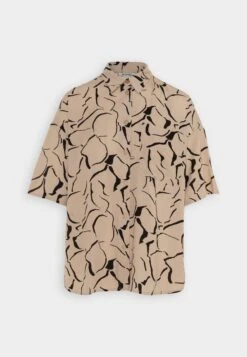 Monki Overhemdblouse - Beige Medium Dusty -Winkel Voor Damesmode f6ea55047d7c468e8a08e0653d6c82c2