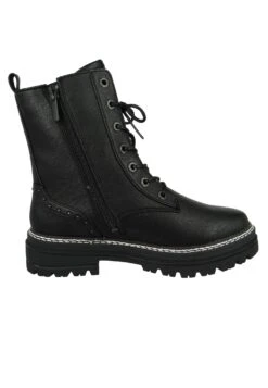 Mustang Sportliche - Enkellaarsjes Met Plateauzool - Schwarz -Winkel Voor Damesmode f70225d933ac435b82de13811647f9bb