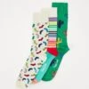 Happy Socks Socks 3 Pack- Sokken - White/Green/Beige 1 Happy Socks Socks 3 Pack- Sokken - White/Green/Beige -Winkel Voor Damesmode f7b2500fe9e74eadac756ac7bd5ef8ec
