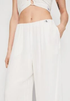 Calvin Klein Jeans Crinkle Long Straight Pants - Broek - Ancient White -Winkel Voor Damesmode fb1b3c509a394a07a64d1619ea26616d