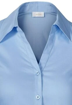 GOLDNER Stretchbequeme - Overhemdblouse - Bleu -Winkel Voor Damesmode fba0d762bbb44659b4920275940eeea0