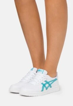 ASICS SportStyle Japan- Sneakers Laag - White/Techno Cyan