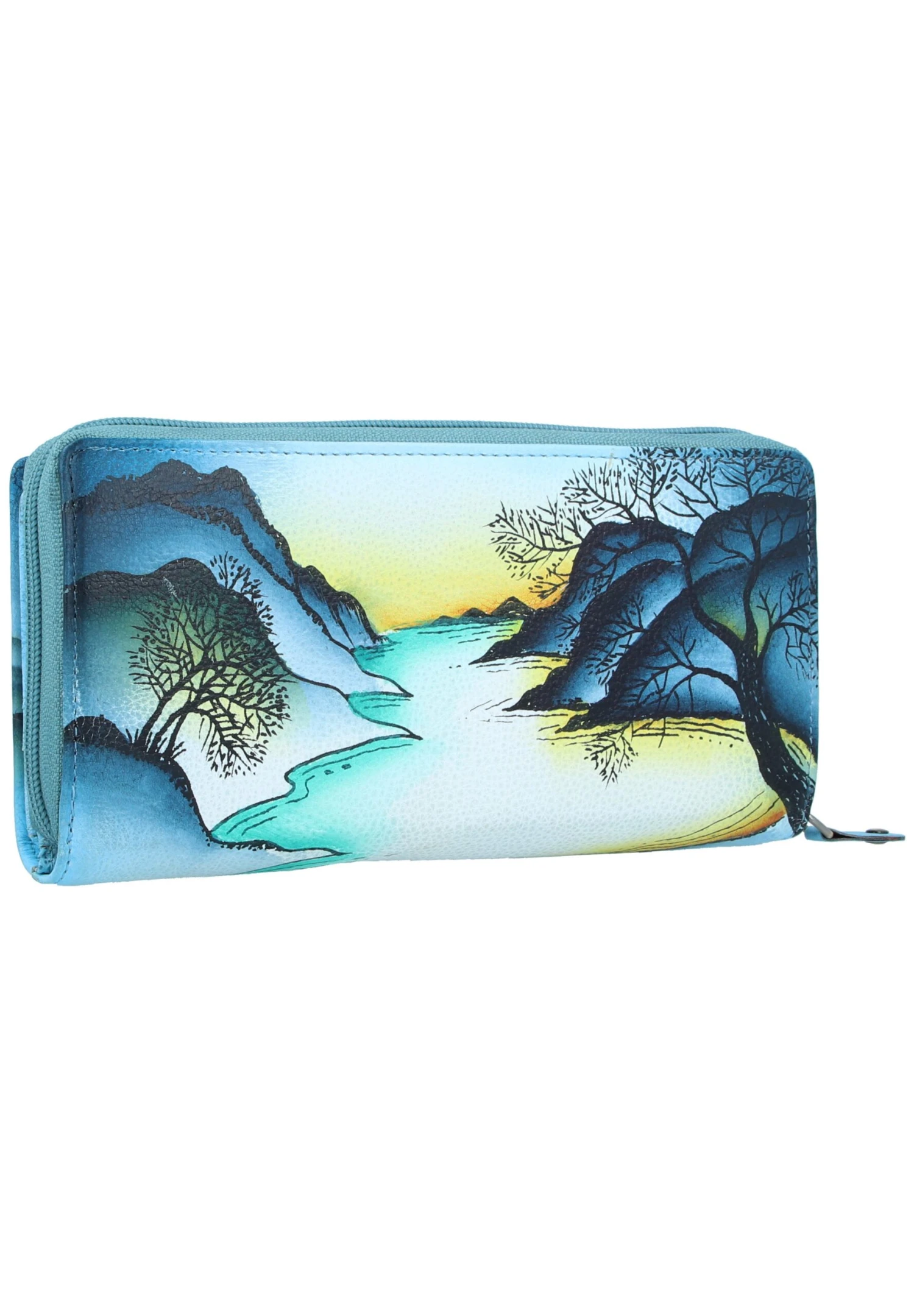 Art+ Rfid- Portemonnee - Handbemalt 4 Art+ Rfid- Portemonnee - Handbemalt - Afbeelding 2