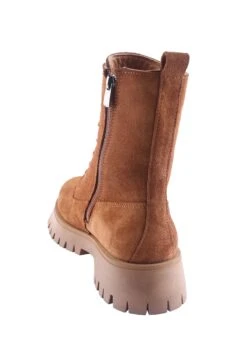 Hangrem - Enkellaarsjes Met Plateauzool - Tan 9 Hangrem - Enkellaarsjes Met Plateauzool - Tan -Winkel Voor Damesmode fe46a31f30024a41989a2bef77a1e2a6