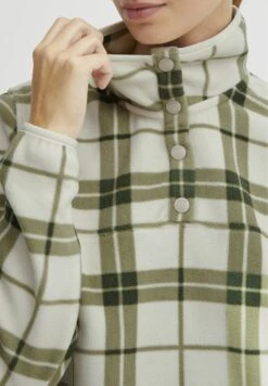 OXMO Oxchinne - Fleece Trui - Rifle Green -Winkel Voor Damesmode fec58726376f4b20b1fb07085a7f5ada